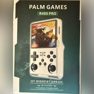 Palm Games R40S Pro Handheld Gaming Console - White